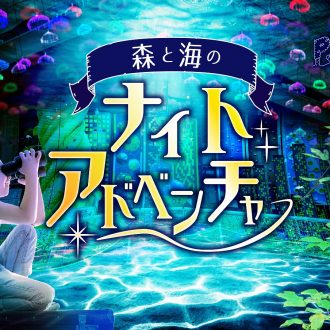 幻想的な森と海の世界「ナイトアドベンチャー」5月1日より開催